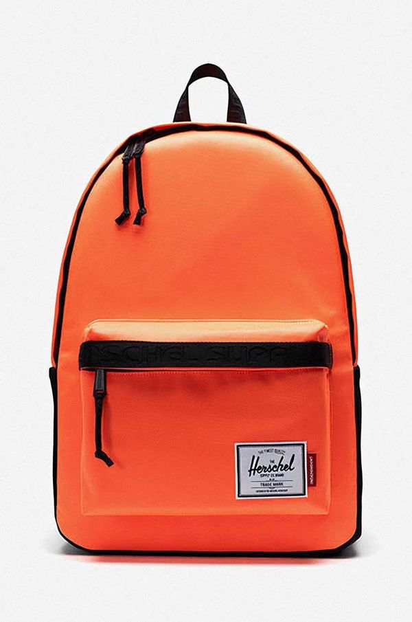 Herschel Ruksak Herschel Classic X-Large Shocking boja: narančasta, veliki, s aplikacijom, 10431.05483-orange