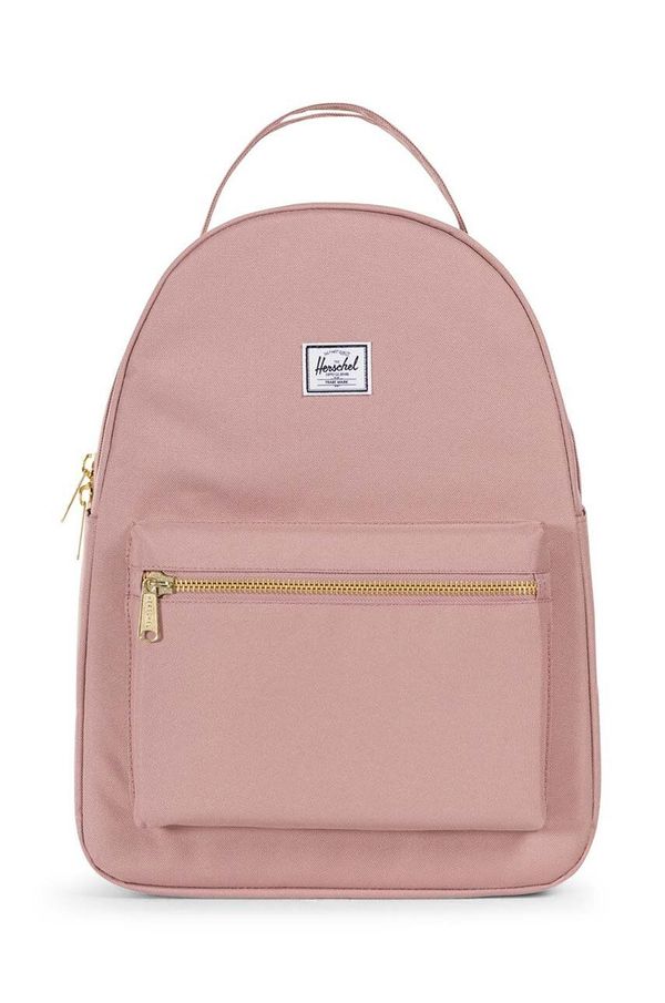 Herschel Ruksak Herschel Nova Mid-Volume boja: ružičasta, veliki, bez uzorka, 10503-02077-OS