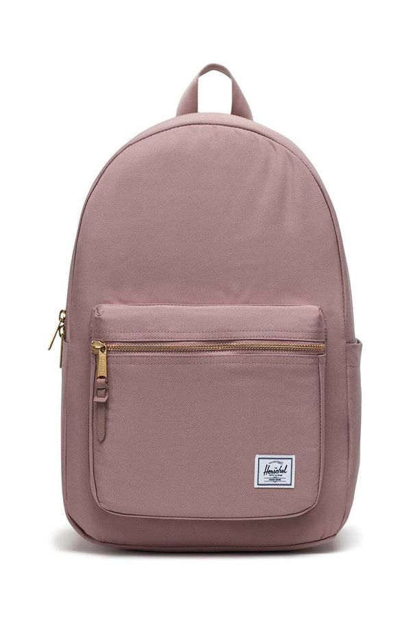 Herschel Ruksak Herschel Settlement Backpack boja: ružičasta, veliki, bez uzorka