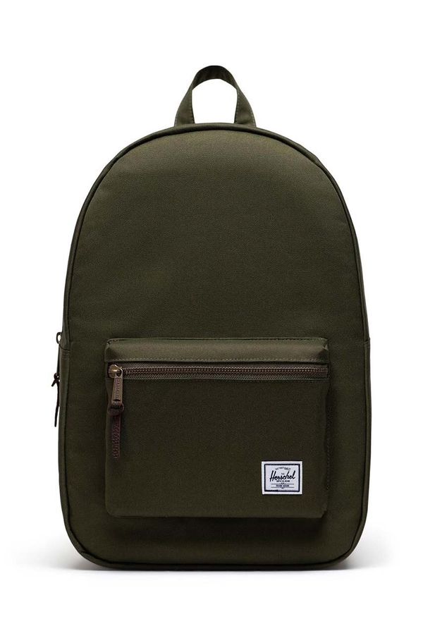 Herschel Ruksak Herschel Settlement boja: zelena, veliki, bez uzorka, 10005-04488-OS