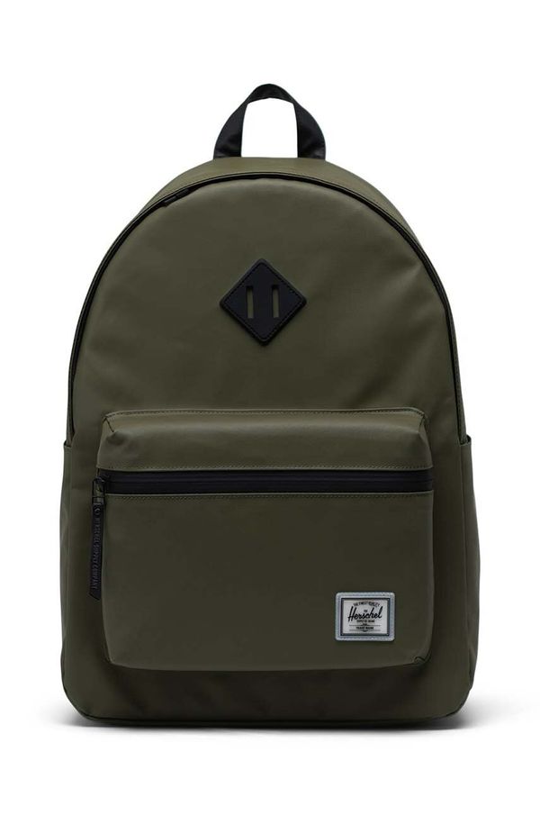 Herschel Ruksak Herschel Water Resistant Classic X-Large boja: zelena, veliki, glatki model, 11015.04281.OS-IvyGreen