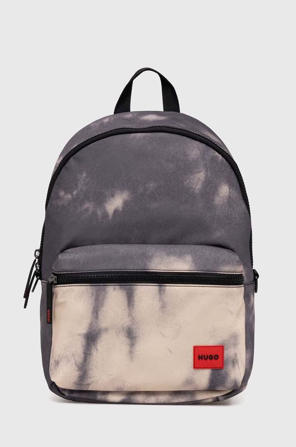 Hugo Ruksak HUGO za muškarce, boja: siva, veliki, s uzorkom, 50523547