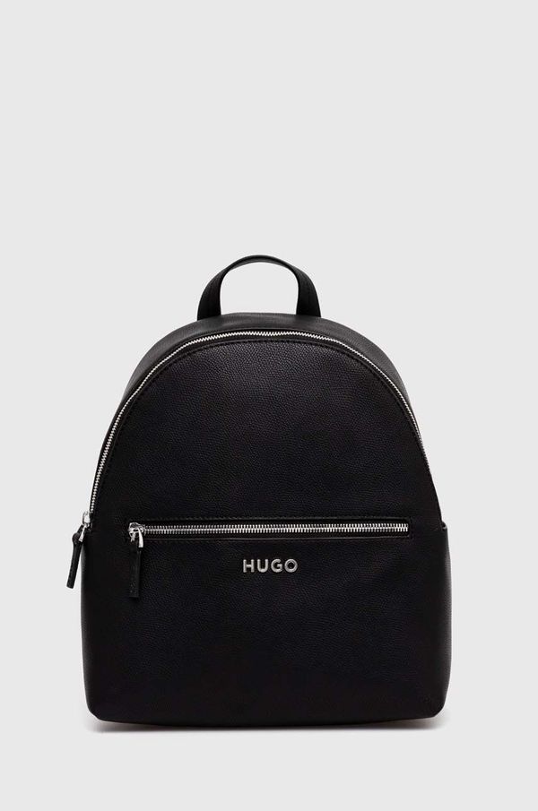 Hugo Ruksak HUGO za žene, boja: crna, mali, bez uzorka, 50523699
