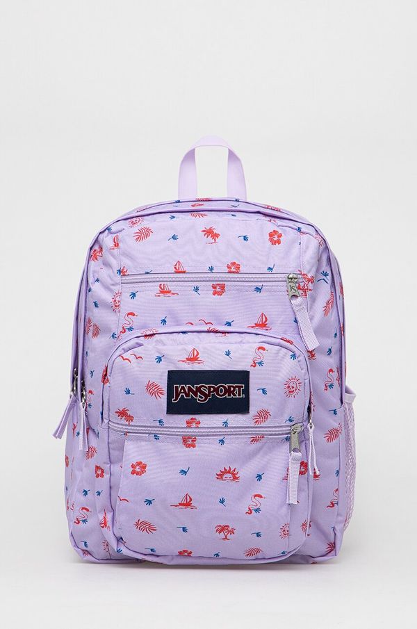 Jansport Ruksak Jansport boja: ljubičasta, veliki, s uzorkom
