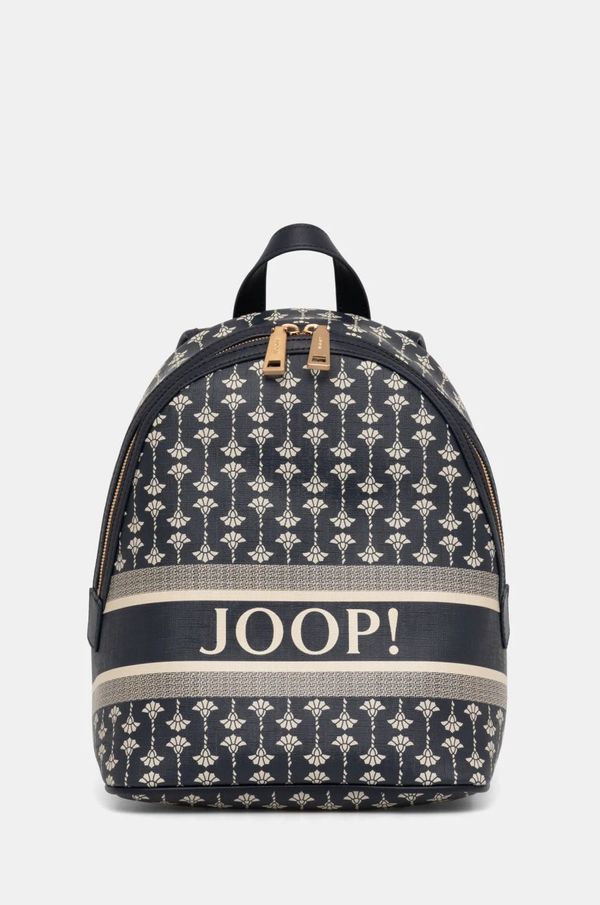 Joop! Ruksak Joop! Mazzolino Catena Enrica za žene, boja: tamno plava, mali, s uzorkom, 4140007868