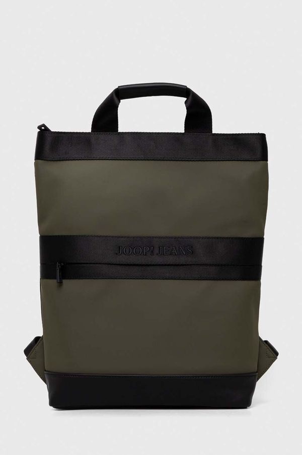 Joop! Ruksak Joop! za muškarce, boja: zelena, veliki, bez uzorka