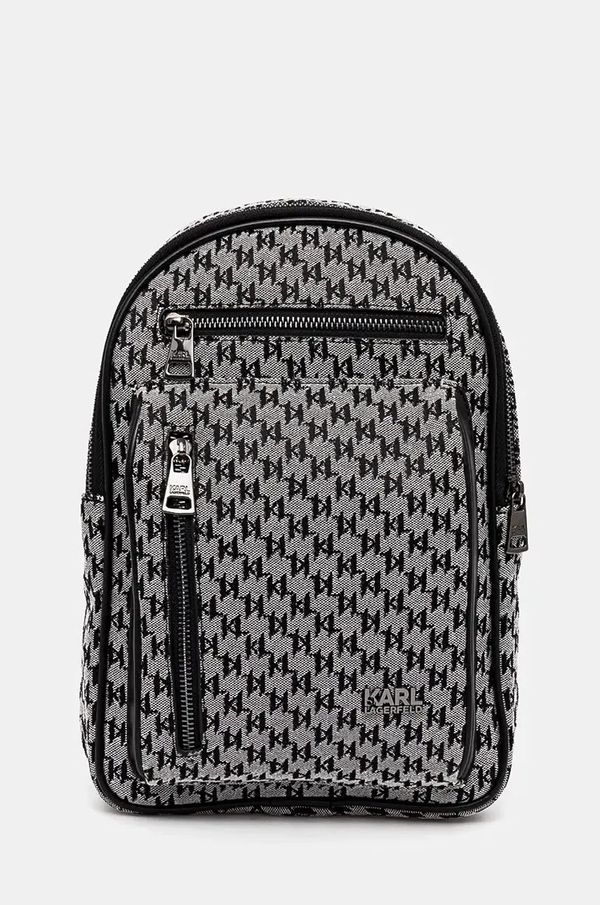 Karl Lagerfeld Ruksak Karl Lagerfeld boja: crna, mali, s uzorkom, 544115.805920