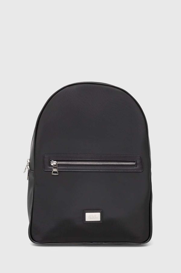 Karl Lagerfeld Ruksak Karl Lagerfeld za muškarce, boja: crna, veliki, bez uzorka, 541113.805908