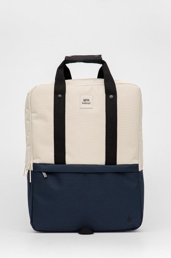 Lefrik Ruksak Lefrik boja: bež, veliki, s uzorkom