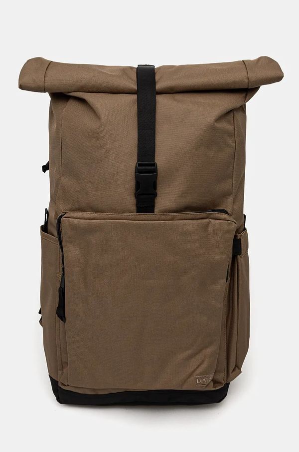 Levi's Ruksak Levi's boja: zelena, veliki, bez uzorka, 000A5-0001