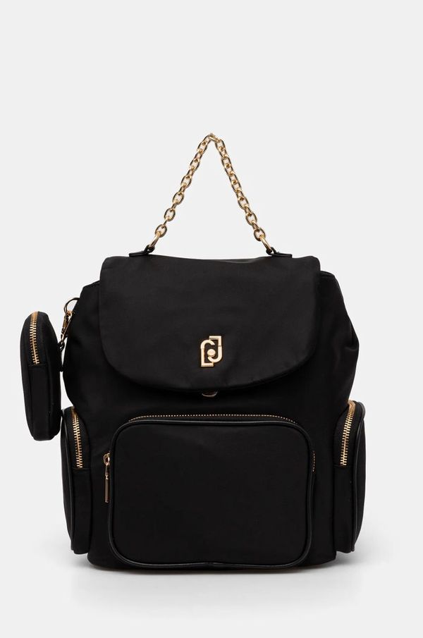 Liu Jo Ruksak Liu Jo za žene, boja: crna, mali, bez uzorka, AA5174 T4559