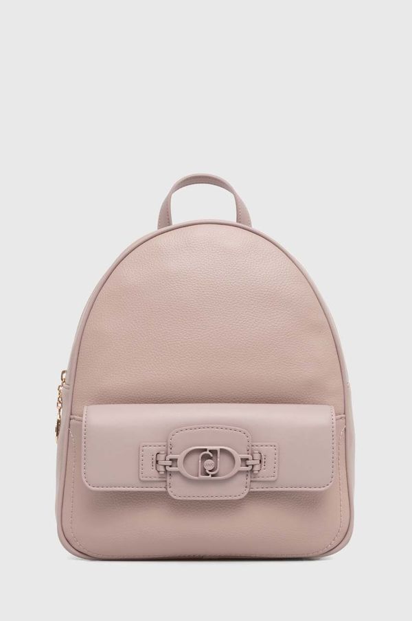 Liu Jo Ruksak Liu Jo za žene, boja: ružičasta, mali, bez uzorka, AF4030 E0031