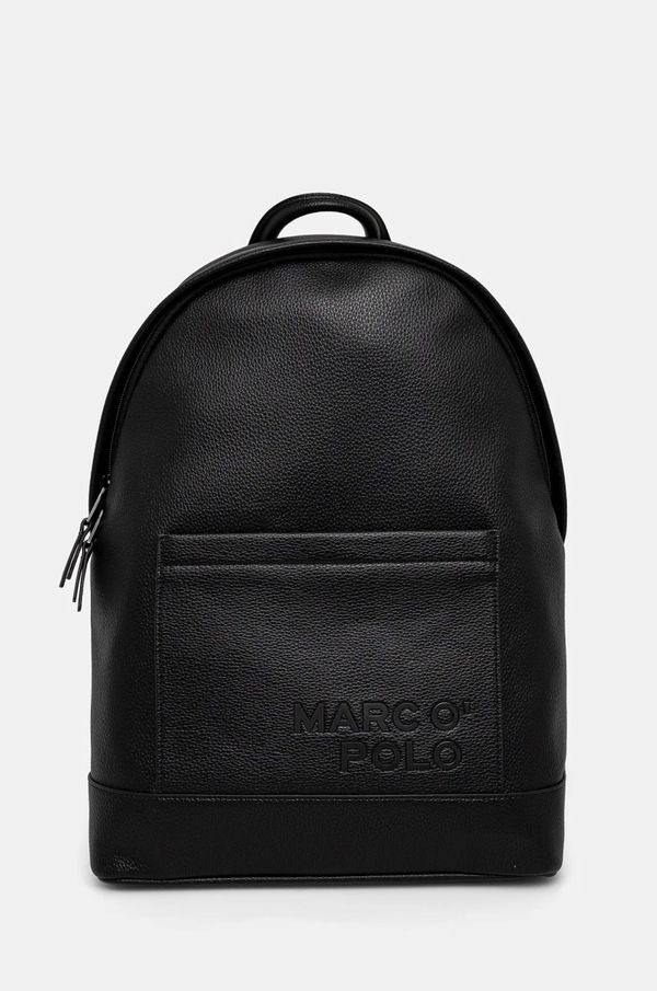 Marc O'Polo Ruksak Marc O'Polo za muškarce, boja: crna, veliki, bez uzorka, 41122103301144