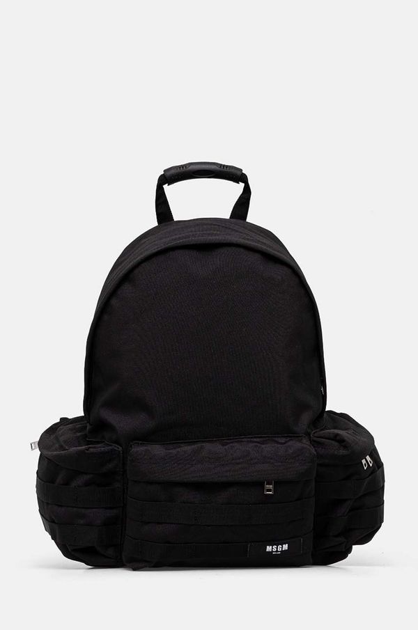 MSGM Ruksak MSGM za muškarce, boja: crna, veliki, bez uzorka, 3740MZ39.811