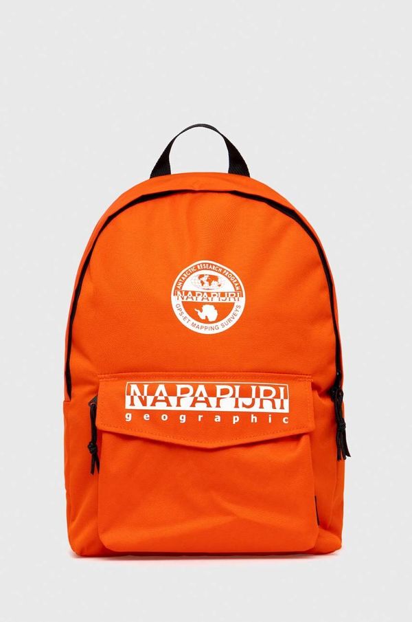 Napapijri Ruksak Napapijri H-Hornby boja: narančasta, veliki, s uzorkom, NP0A4HNDA631