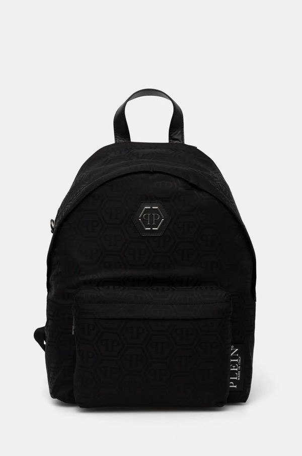 Philipp Plein Ruksak Philipp Plein za muškarce, boja: crna, veliki, s uzorkom, AADA MBA1432 PNY002N