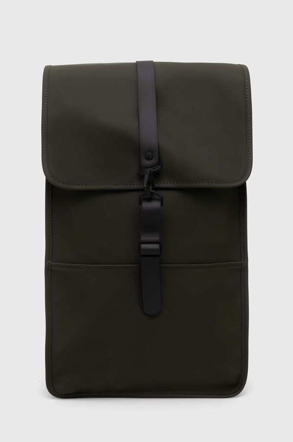 Rains Ruksak Rains 13000 Backpacks boja: zelena, veliki, bez uzorka