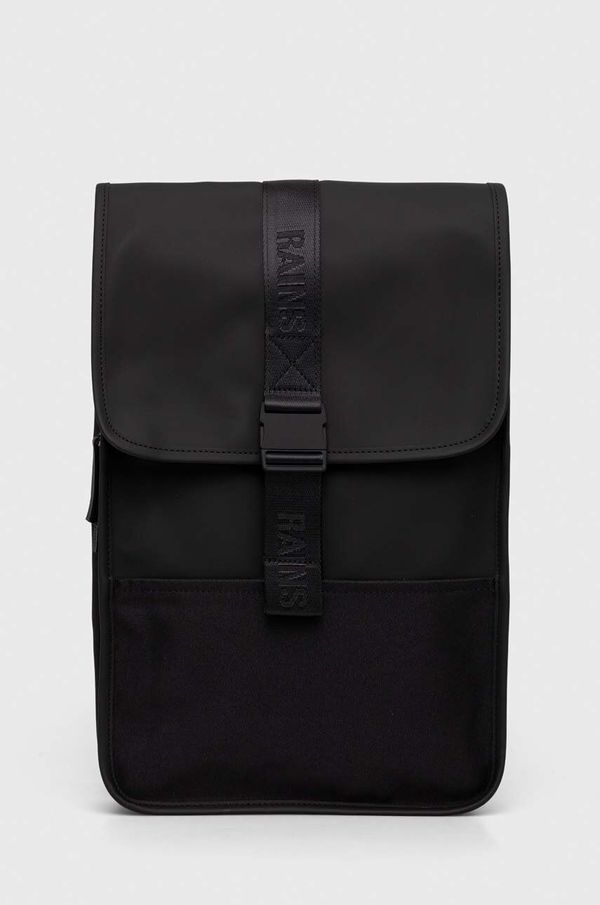 Rains Ruksak Rains 14300 Backpacks boja: crna, veliki, bez uzorka