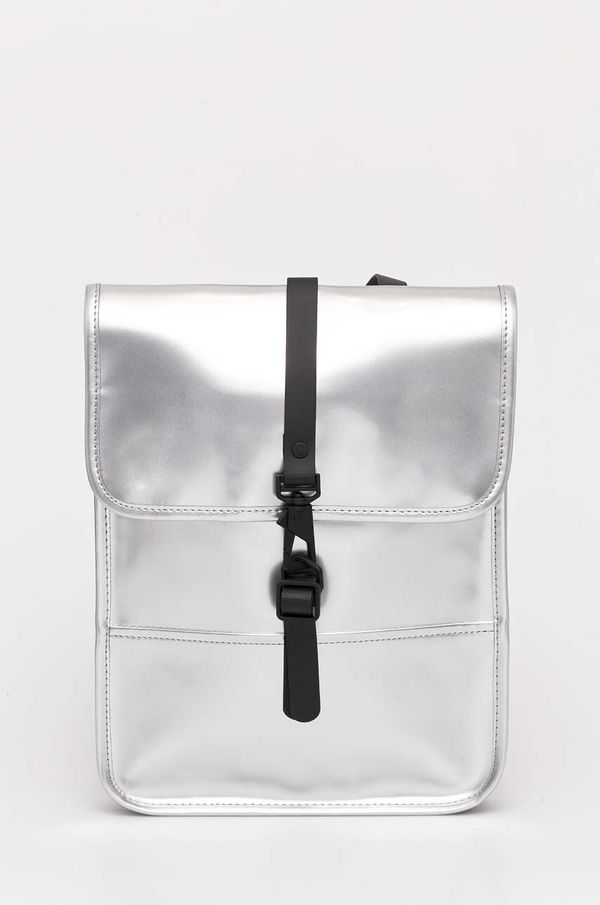 Rains Ruksak Rains Backpack Micro W3 boja: srebrna, veliki, bez uzorka, 13010-51