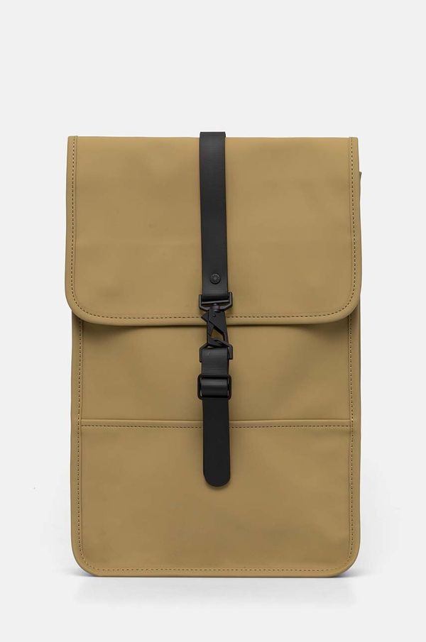 Rains Ruksak Rains Backpack Mini W3 boja: zelena, veliki, bez uzorka, 13020-44