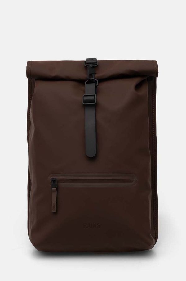 Rains Ruksak Rains Rolltop Rucksack W3 boja: smeđa, veliki, bez uzorka, 13320-23