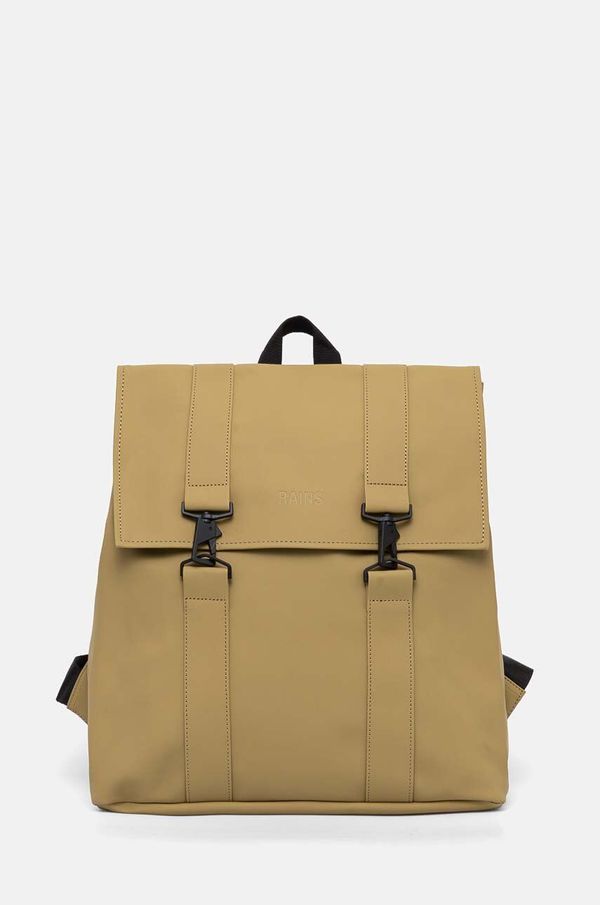 Rains Ruksak Rains Rolltop Rucksack W3 boja: zelena, veliki, bez uzorka, 13320-44