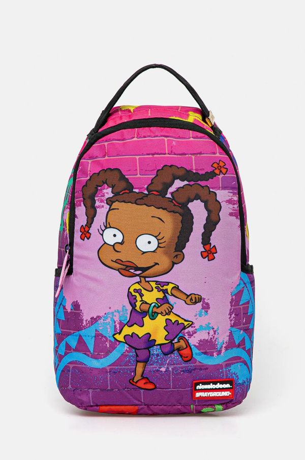 Sprayground Ruksak Sprayground boja: ljubičasta, mali, s uzorkom, 910M6699NSZ