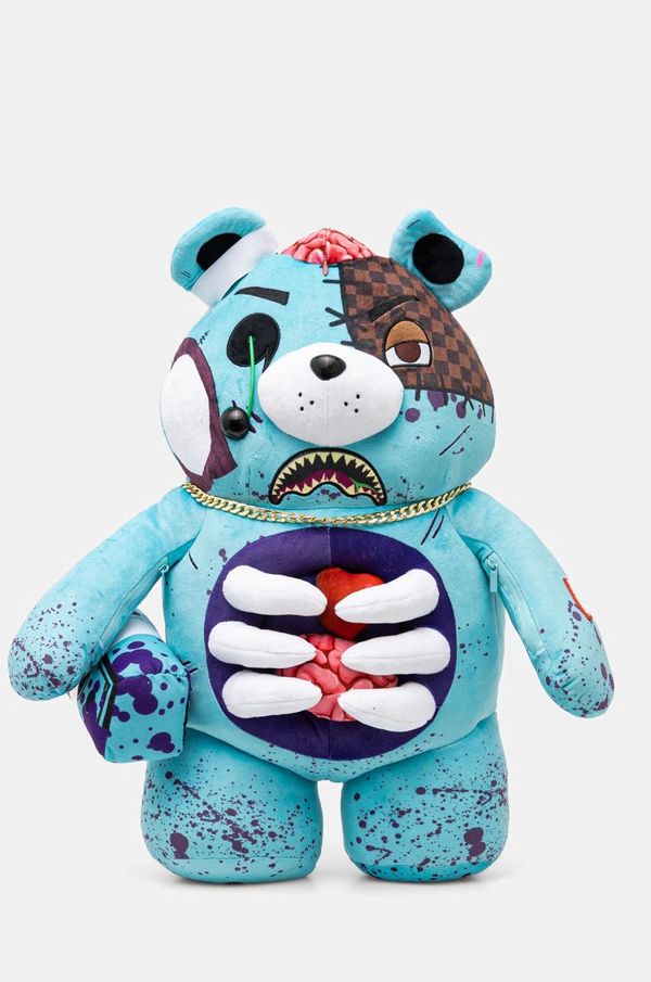 Sprayground Ruksak Sprayground boja: tirkizna, mali, s uzorkom, 910B6851NSZ