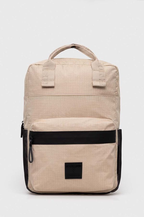 Strellson Ruksak Strellson za muškarce, boja: bež, veliki, bez uzorka