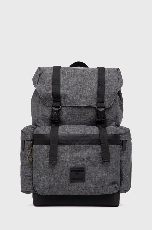 Strellson Ruksak Strellson za muškarce, boja: siva, veliki, jednobojni model