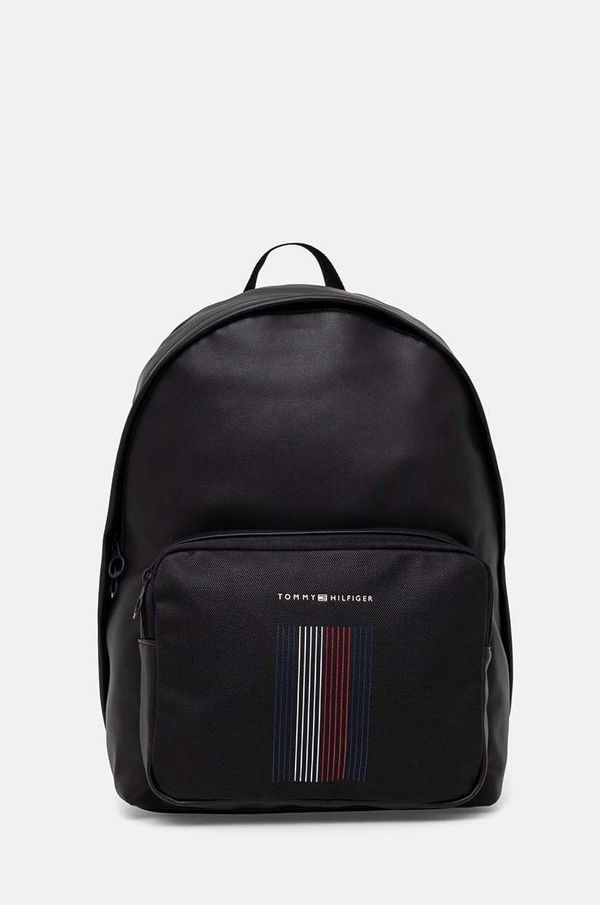 Tommy Hilfiger Ruksak Tommy Hilfiger za muškarce, boja: crna, veliki, bez uzorka, AM0AM12598