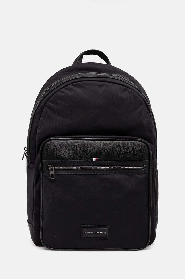 Tommy Hilfiger Ruksak Tommy Hilfiger za muškarce, boja: crna, veliki, bez uzorka, AM0AM12738