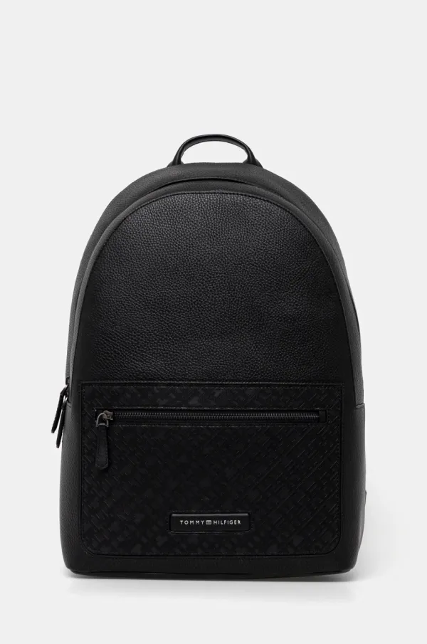 Tommy Hilfiger Ruksak Tommy Hilfiger za muškarce, boja: crna, veliki, bez uzorka, AM0AM13208