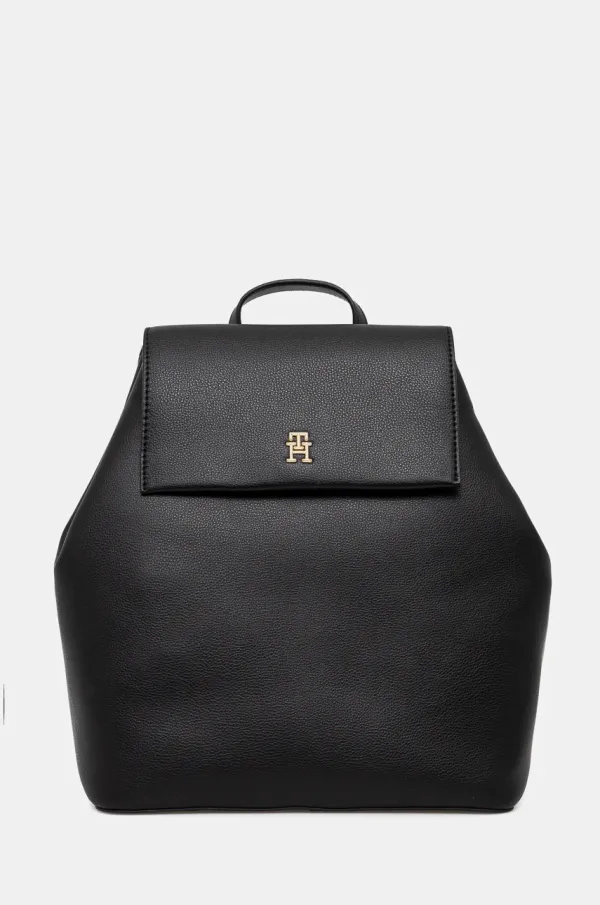 Tommy Hilfiger Ruksak Tommy Hilfiger za žene, boja: crna, veliki, bez uzorka, AW0AW17407