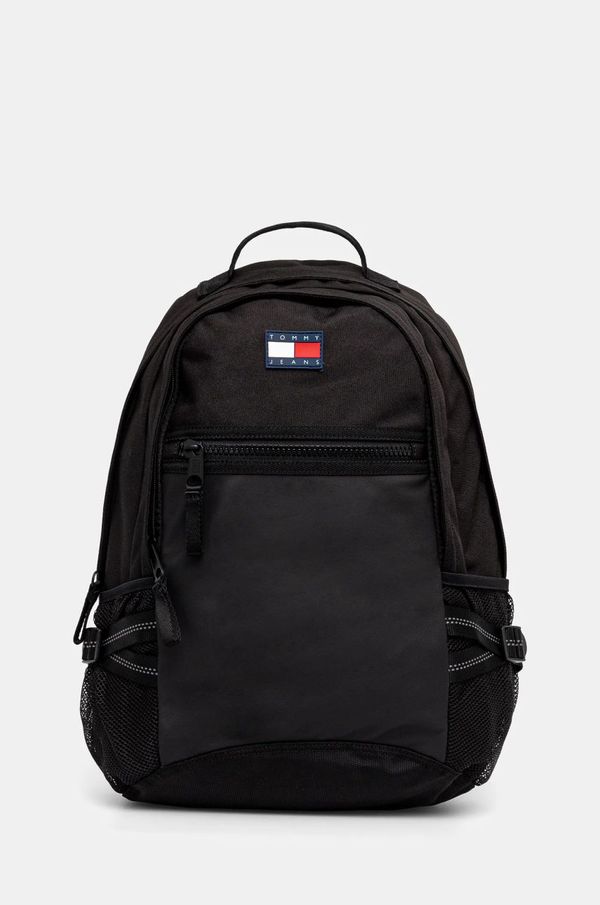 Tommy Jeans Ruksak Tommy Jeans za muškarce, boja: crna, veliki, bez uzorka, AM0AM12611