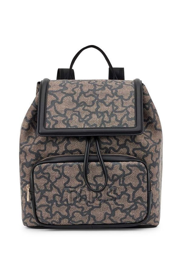 Tous Ruksak Tous za žene, boja: crna, veliki, s uzorkom