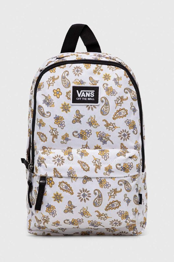 Vans Ruksak Vans boja: bež, mali, s uzorkom