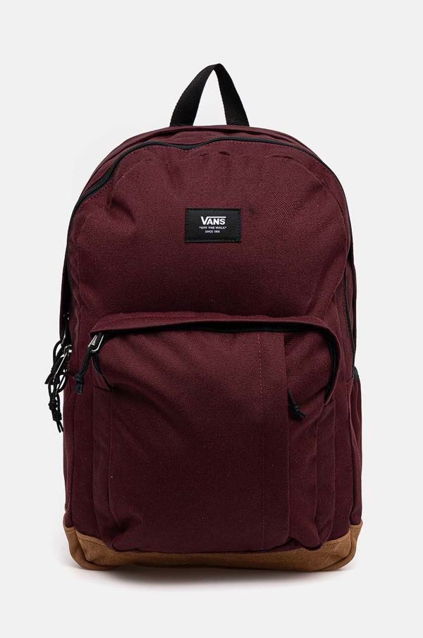 Vans Ruksak Vans boja: bordo, veliki, bez uzorka, VN000HRH4QU1