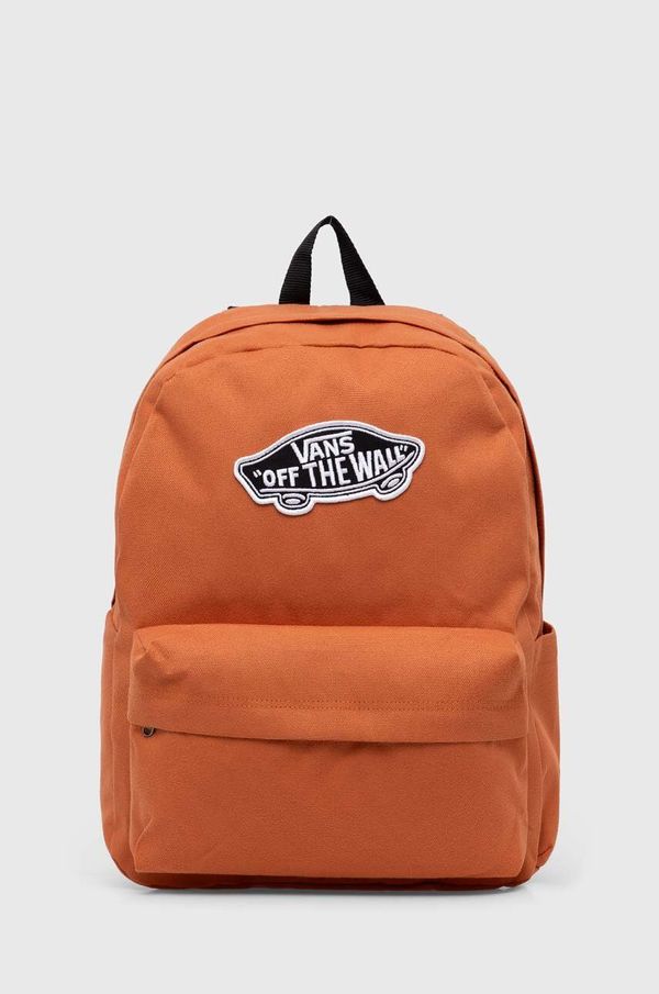 Vans Ruksak Vans boja: narančasta, veliki, s aplikacijom