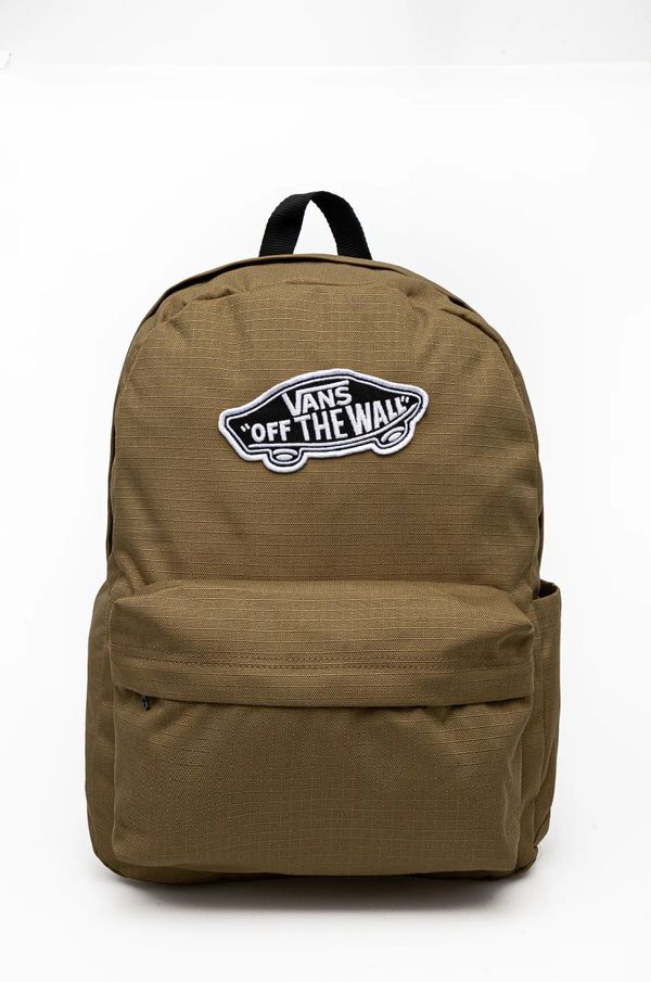 Vans Ruksak Vans boja: zelena, veliki, s aplikacijom, VN000H4YCUQ1