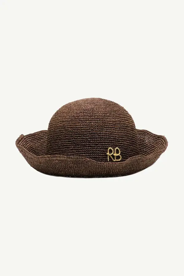 RUSLAN BAGINSKIY RUSLAN BAGINSKIY bucket hat ženski pleteni
