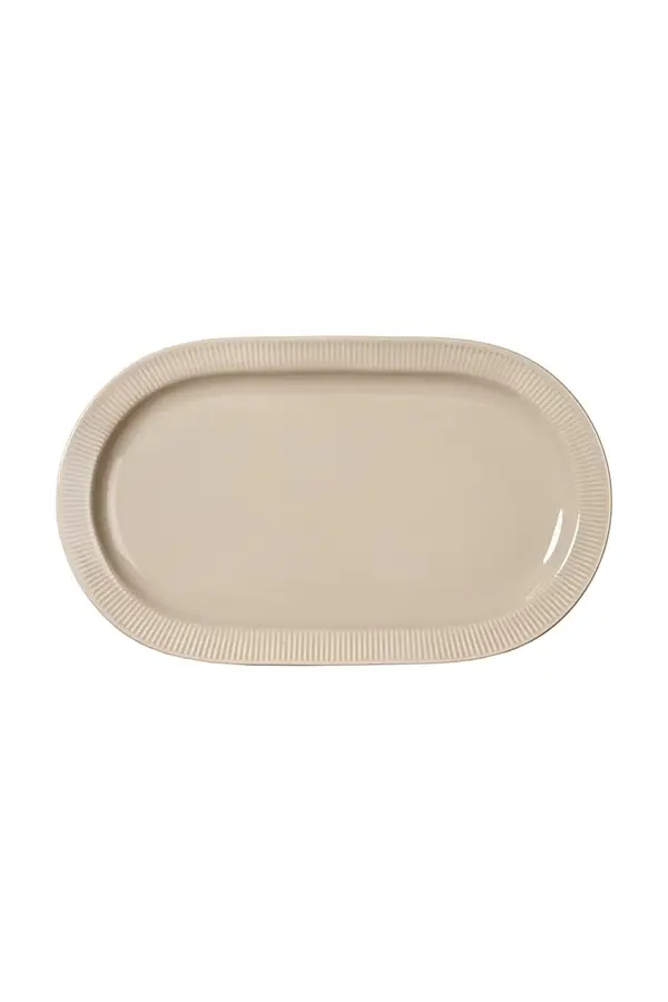 Sagaform Sagaform tanjur za posluživanje od glaziranog poculana 34 x 20 x 2,5 cm