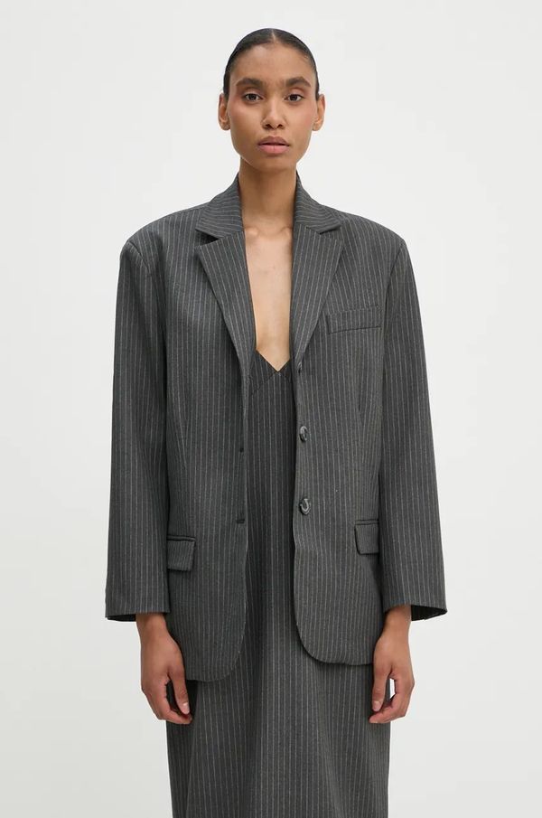 2NDDAY Sako 2NDDAY Harry boja: siva, jednoredno zakopčavanje, s uzorkom, 2245115170