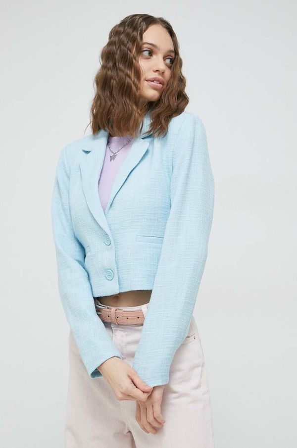 Abercrombie & Fitch Sako Abercrombie & Fitch jednoredno zakopčavanje, bez uzorka