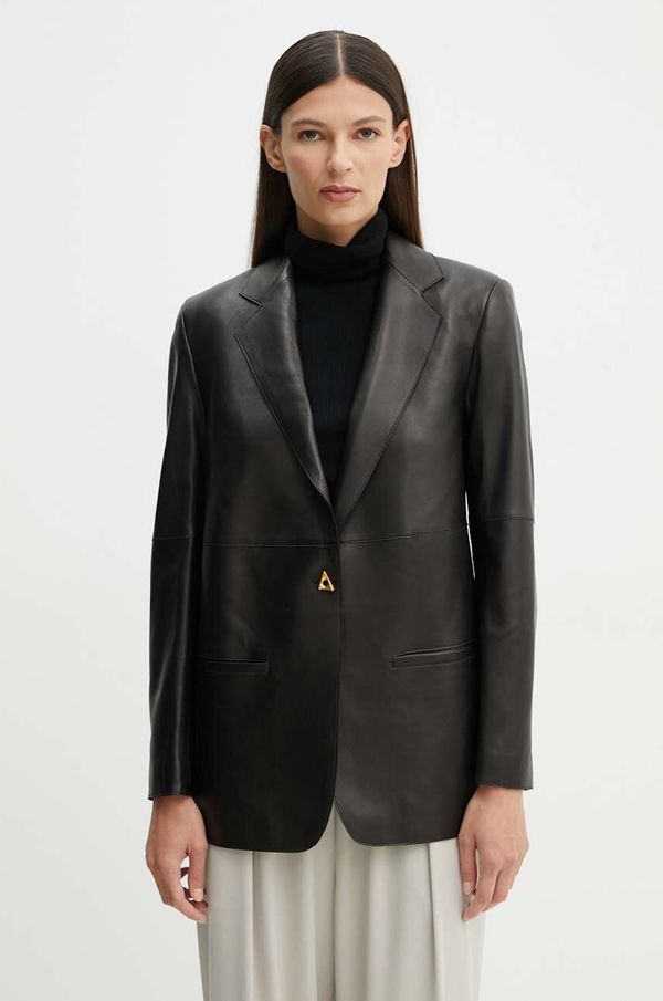 Aeron Sako AERON boja: crna, jednoredno zakopčavanje, bez uzorka, CRBL047019