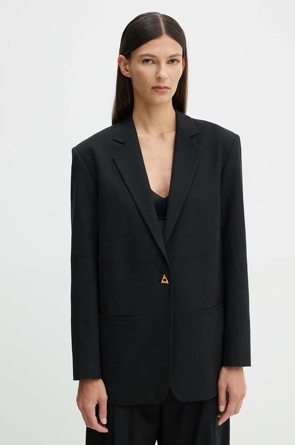 Aeron Sako AERON boja: crna, jednoredno zakopčavanje, bez uzorka, CRBL047474