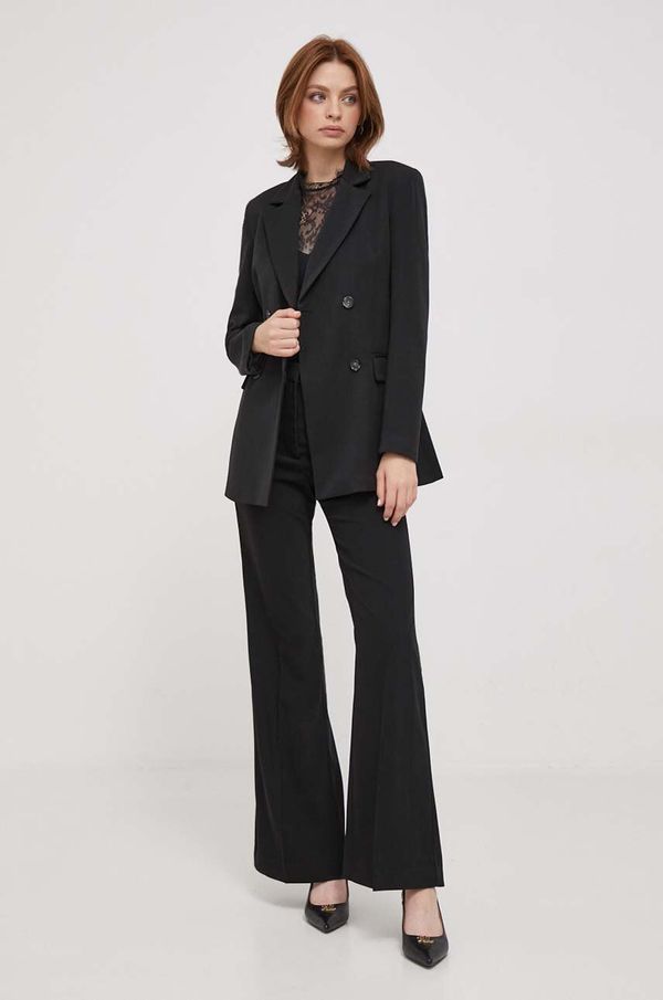 Artigli Sako Artigli boja: crna, dvoredno zakopčavanje, bez uzorka