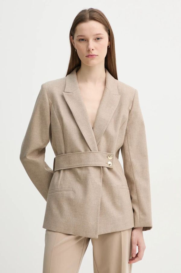 BA&SH Sako BA&SH boja: bež, jednoredno zakopčavanje, bez uzorka, 1H24BULE