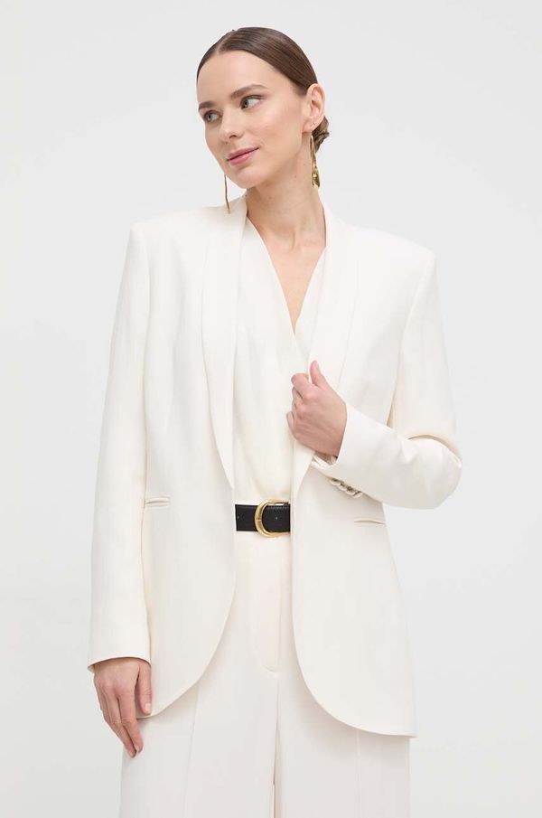 Boss Sako BOSS boja: bež, bez zakopčavanja, bez uzorka