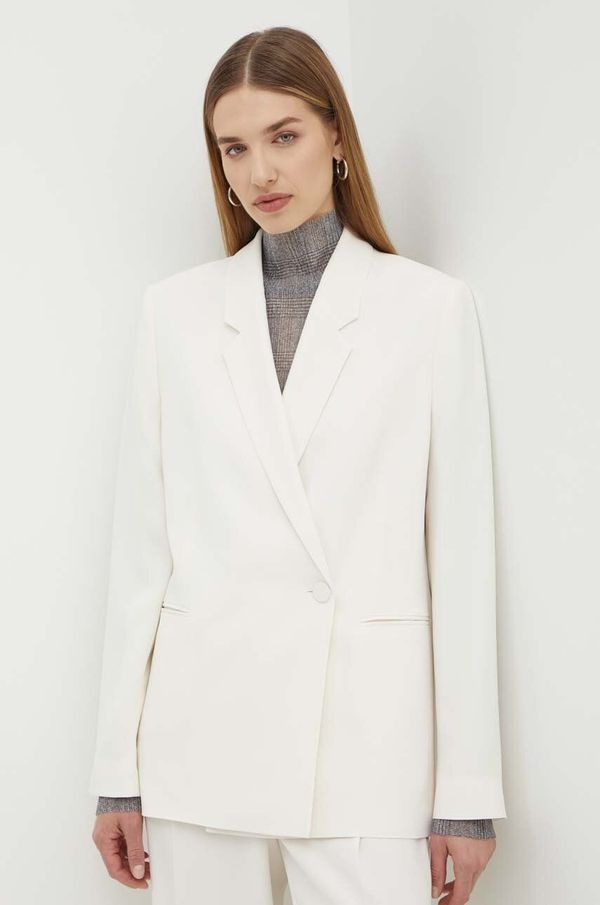 Boss Sako BOSS boja: bež, jednoredno zakopčavanje, 50518433